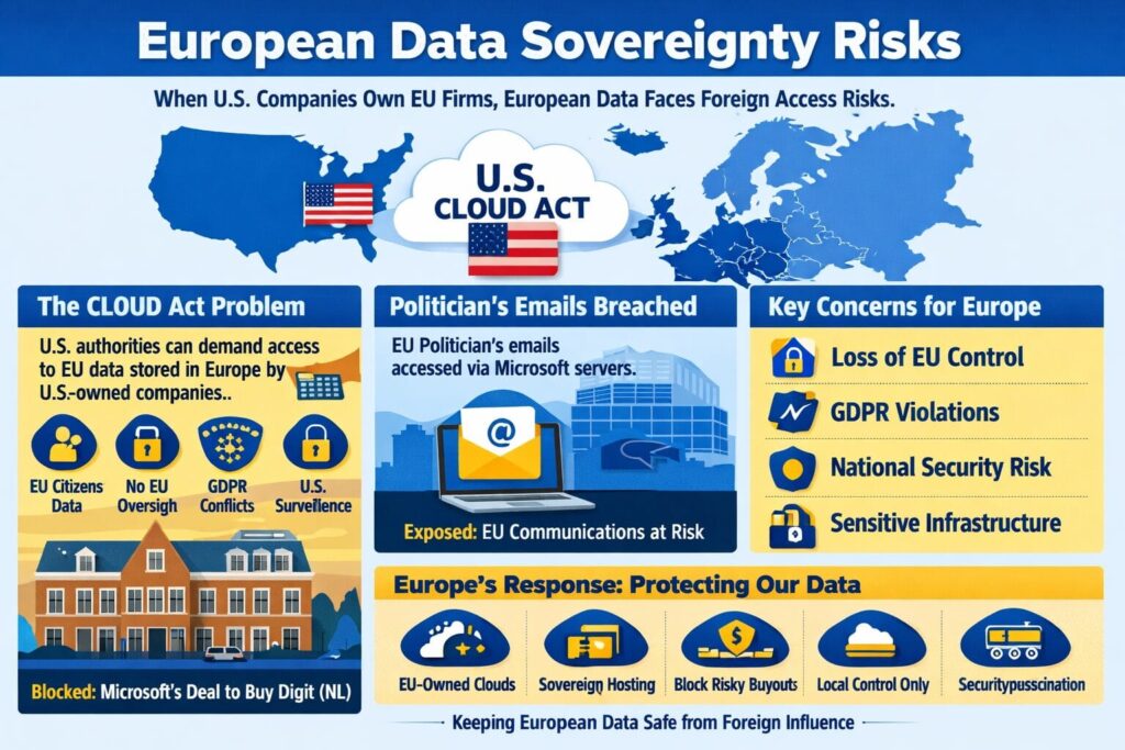 Why U.S. Ownership Can Put Other Countries Citizens’ Data at Risk