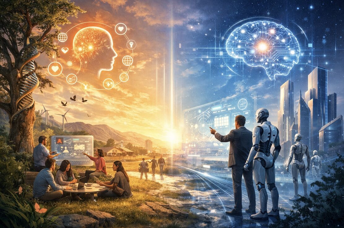 Are Human Organisations and AI Systems Becoming the Next Management Divide