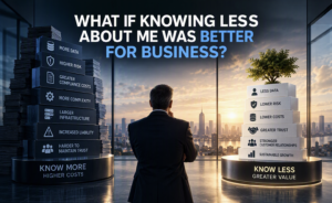 What If Knowing Less About Me Was Better for Business?