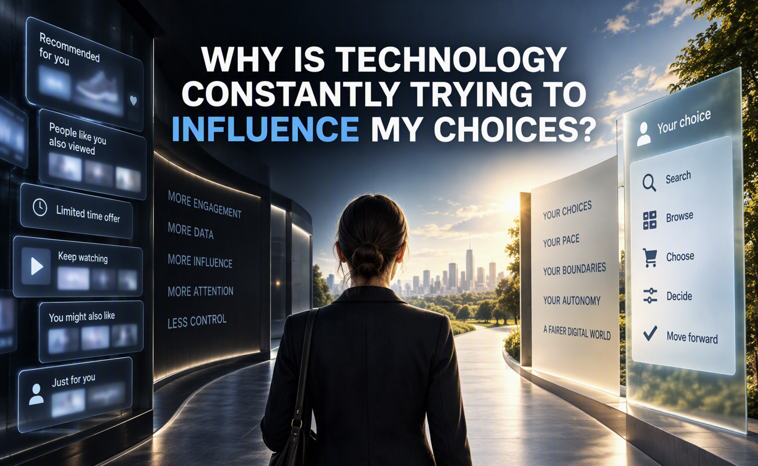 Why Is Technology Constantly Trying to Influence My Choices?